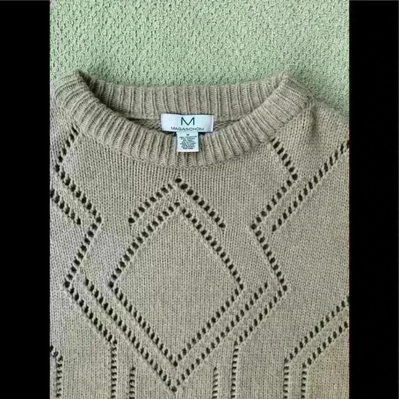 Magaschoni crew neck blush sweater - Picture 5 of 6